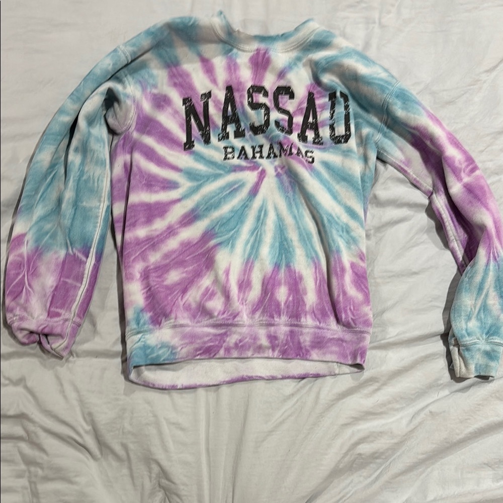 Tie-Dye Nassau Bahamas Sweatshirt